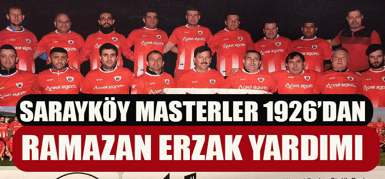 SARAYKÖY MASTERLER 1926'YA DA BU YAKIŞIR 