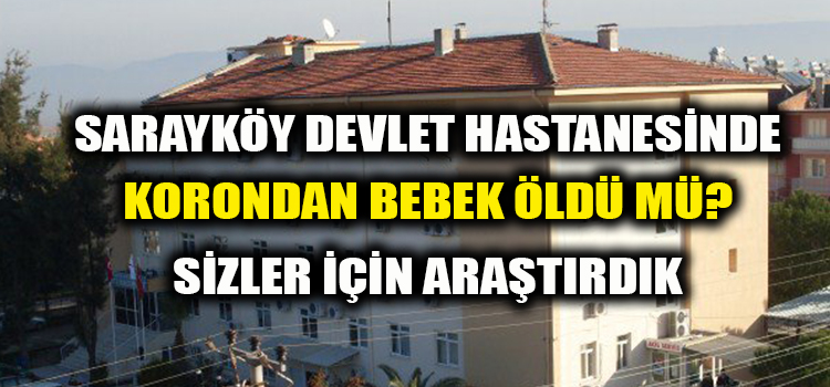 SARAYKÖY'DE BU İDDİAYI ARAŞTIRDIK 