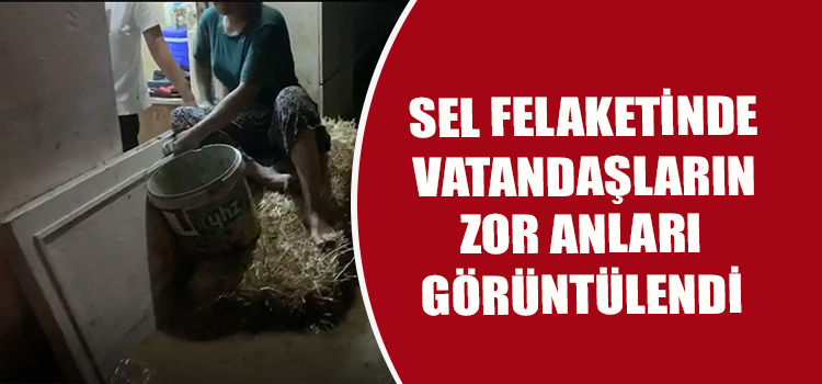 SARAYKÖY'DE SEL FELAKETİNİN GÖRÜNTÜLERİ 