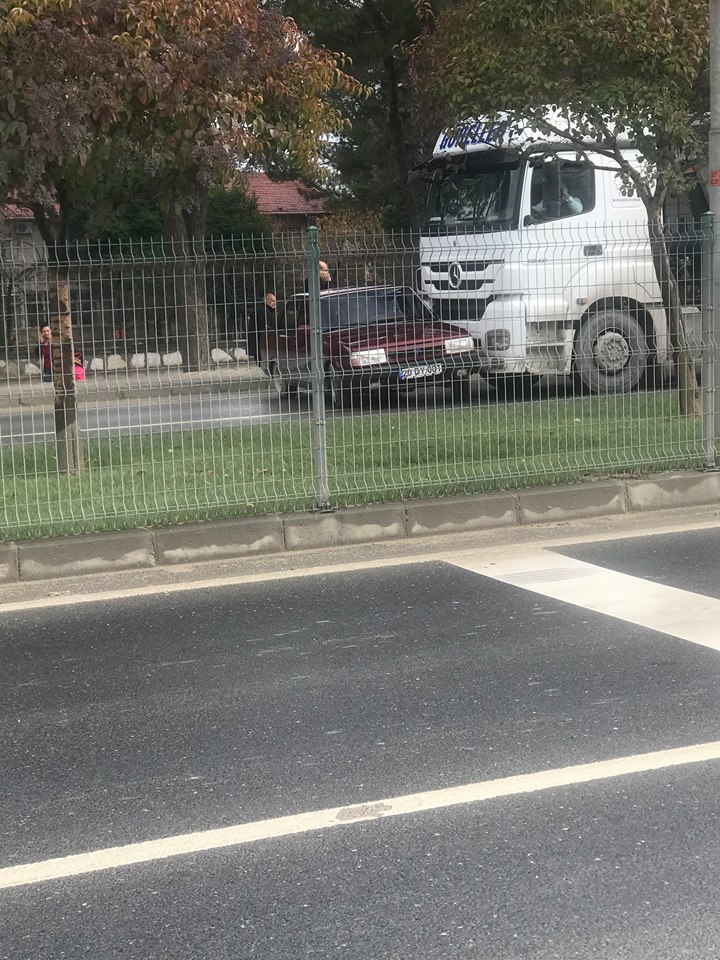 Sarayköy'de Yürekleri Ağıza Getiren Kaza