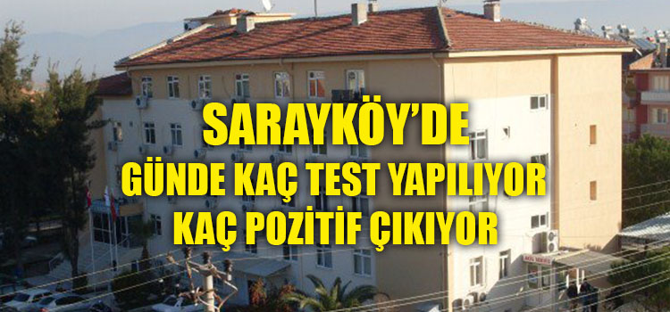 SDH'DE KAÇ TEST YAPILIYOR KAÇI POZİTİF ÇIKIYOR BELLİ OLDU 