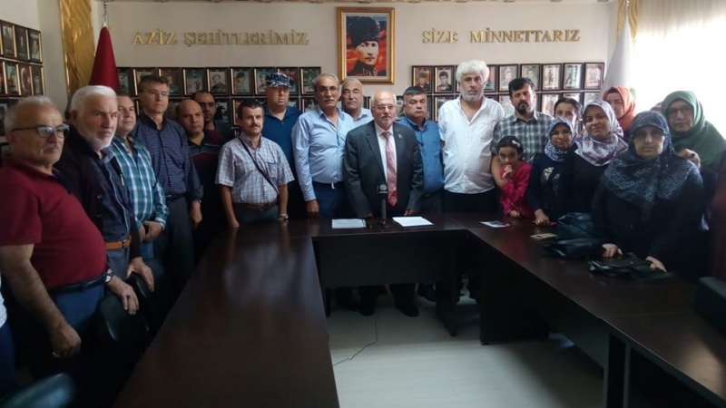 Şehit aileleri ve gazilerden ‘Barış Pınarı Harekatına’ tam destek