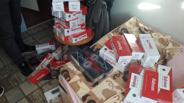 Sigara Kaçakçılarına Operasyon yapıldı