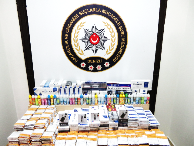 Sigara Kaçakçılarına Operasyon yapıldı
