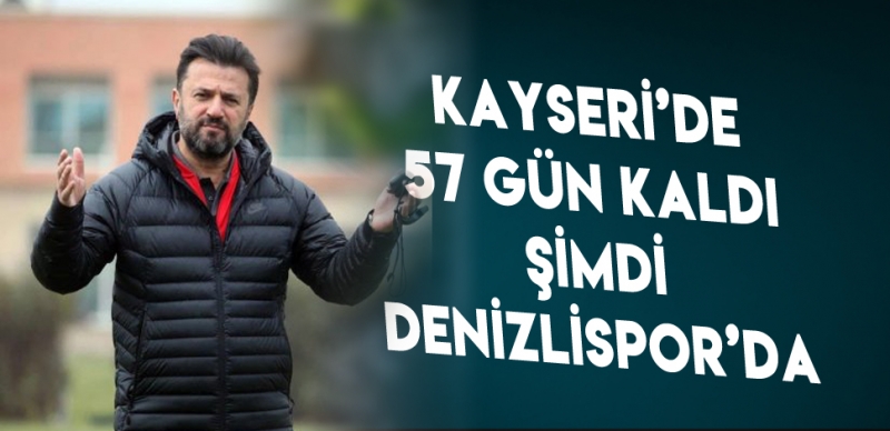 SON DAKİKA! Denizlispor'da Bülent Uygun dönemi