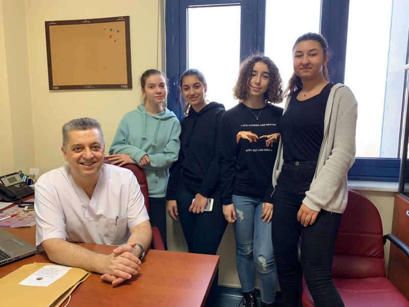 TED Öğrencileri Mesleki Gözlem Programında Hekimlik Mesleğini  Gözlemlediler