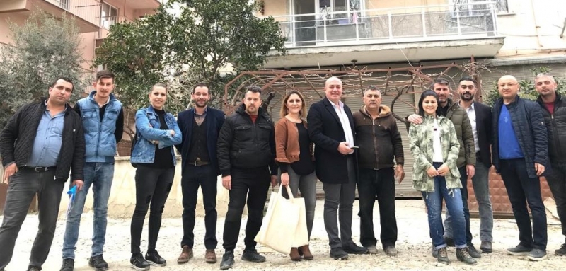 Turan Mahallesi Muhtar Adayı, mahalle sakinleri ile buluştu