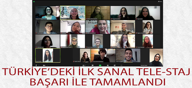 Türkiye’deki ilk sanal tele-tıp stajı başarıyla tamamlandı