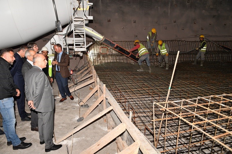 Vali Karahan Honaz Tünellerinde İncelemelerde Bulundu