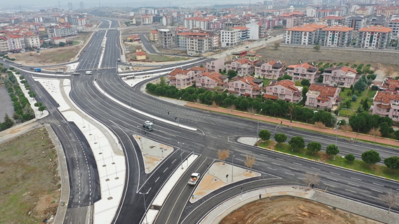 Yeni çevre yolunda sona yaklaşıldı