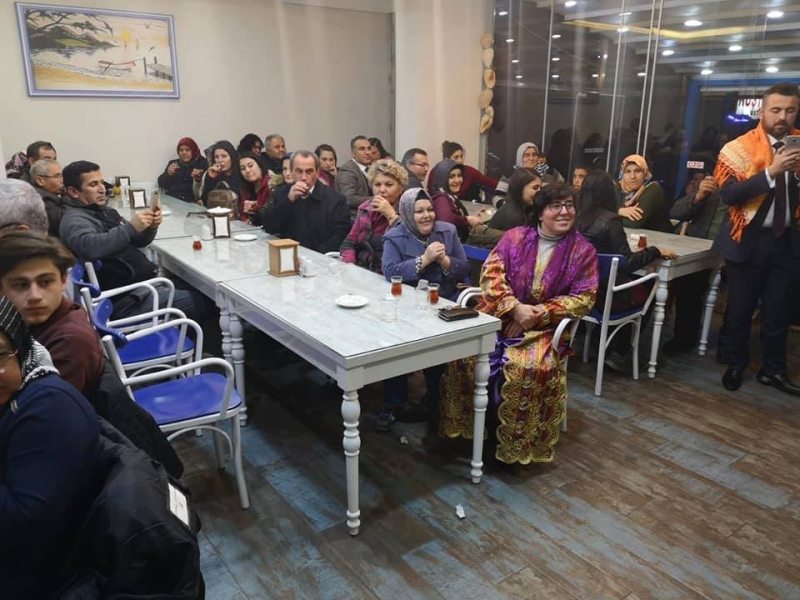 Yörükler yemekte bir araya geldi