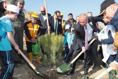 2 milyon fidan toprakla buluşuyor