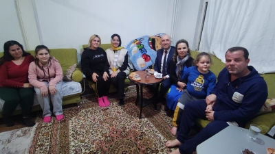 6 Şubat depremlerinin yıl dönümünde Başkan Özbaş’tan anlamlı ziyaret!