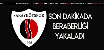 90+1'DE GELEN BERABERLİK 