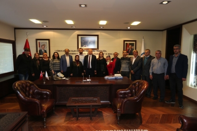 AK Parti Acıpayam İlçe Teşkilatı’ndan Başkan Zolan’a ziyaret