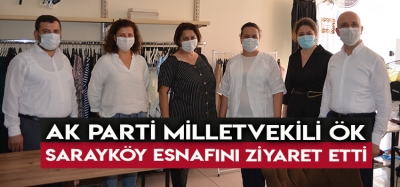 AK PARTİ MİLLETVEKİLİ NİLGÜN ÖK'DEN SARAYKÖY ZİYARETİ 