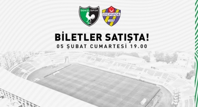 Altaş Denizlispor - Eyüpspor maç biletleri satışa çıktı!