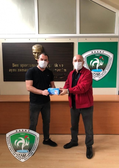 AMATÖRLERE MASKE DESTEĞİ