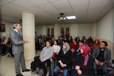 Anne adayları sertifikalarını aldı