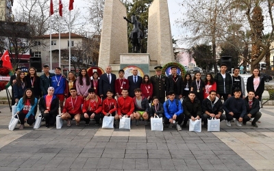 Atatürk’ün Denizli’ye Gelişinin 89. Yıldönümü Düzenlenen Törenle Kutlandı