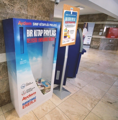 Aydem ‘Sınıf Kitaplığı Projesi’, Kuşadası’nda hayata geçiyor