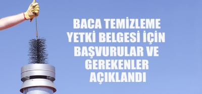 BACA TEMİZLEME  YETKİ BELGESİ İÇİN GEREKENLER 