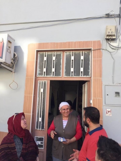 Başarılı muhtar adayı, gönülleri  fetih ediyor 