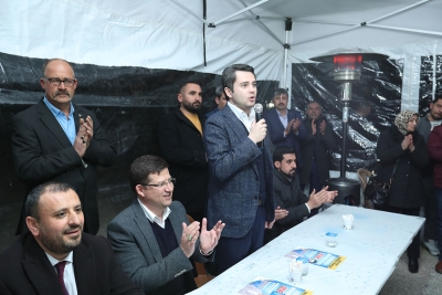 Başkan Subaşıoğlu, Şemikler Mahallesi’nde konuştu:  “MERKEZEFENDİ DEMEK PROJE DEMEK”