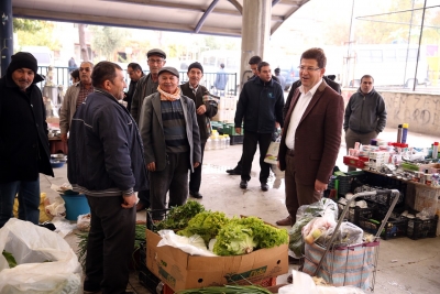 BAŞKAN SUBAŞIOĞLU’NDAN 15 GÜNDE 33 PAZARYERİ ZİYARETİ