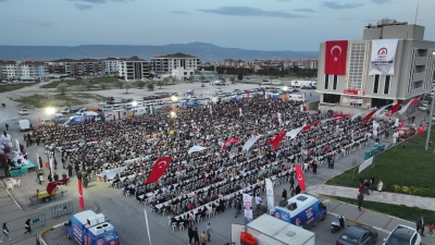 Başkan Zolan 10.000 kişilik iftar programında konuştu!