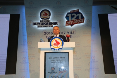 BAŞKAN ZOLAN'DAN 121 DEV PROJE