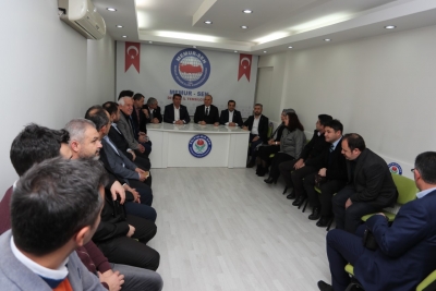 BAŞKAN ZOLAN’DAN MEMUR-SEN’E ZİYARET