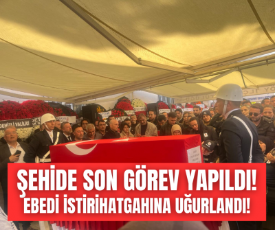 Binlerce Sarayköylü Şehidini uğurladı! Şehidin kederli anne ve babası ayakta durmakta güçlük çekti!