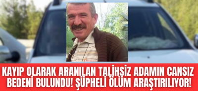 Bir haftadır aranıyordu, yaşlı adamdan acı haber geldi!