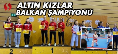 Bir şampiyonlukta Balkanlar'dan! Büyükşehir'in altın kızları durdurulamıyor!
