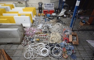 BİTMİŞ İNŞAATLARDAN HIRSIZLIK YAPAN ŞÜPHELİLER YAKALANDI !