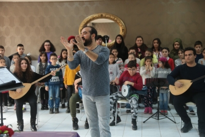Büyükşehir Çocuk Korosu'ndan duyarlı davranış