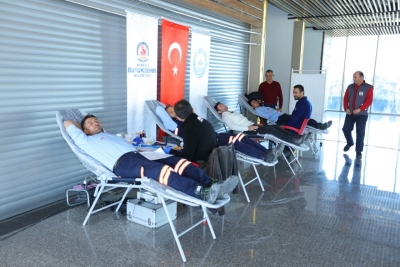 Büyükşehir DESKİ’den 7. geleneksel kan bağışı