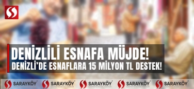 Büyükşehir'den 10.000 esnafa 15 Milyon TL destek!