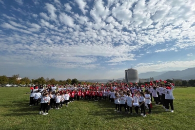 Cumhuriyetimizin 100. Yılı 100 Çocukla Büyük Bir Coşkuyla Kutlandı!