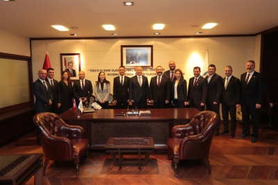 DEGİAD’dan Başkan Osman Zolan'a ziyaret