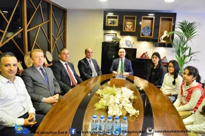 DENİZLİ BİRİNCİSİ SAKARYA ORTAOKULU ÖĞRENCİLERİNDEN BAŞKANIMIZA ZİYARET