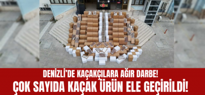 Denizli Emniyeti Kaçakçılara Göz Açtırmıyor!