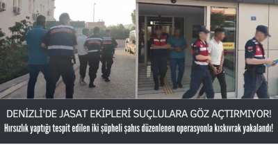 Denizli İl Jandarma Komutanlığı Başarılı Operasyonlara İmza Atmaya Devam ediyor!