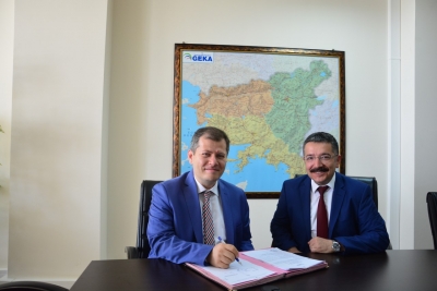 DENİZLİ İŞKUR İLE GÜNEY EGE KALKINMA AJANSI (GEKA) ARASINDA SÖZLEŞME İMZALANDI