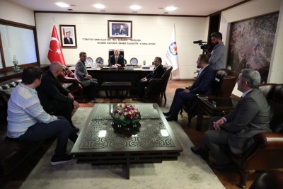 Denizli Kafkas Kültür Derneği’nden Başkan Zolan’a ziyaret