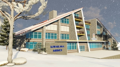 DENİZLİ KAYAK MERKEZİ’NE  OTEL VE SOSYAL TESİS