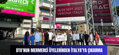 Denizli Ticaret Odası (DTO), 30 Üyesini KOSGEB Desteğiyle Mermer Fuarına Gönderdi