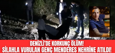 Denizli'de 1 hafta önce kaybolan gençten acı haber, talihsiz genç vahşice öldürülüp Menderes Nehri'ne atılmış!