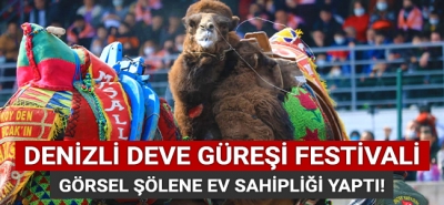 Denizli'de deve güreşi festivali görsel şölene ev sahipliği yaptı!